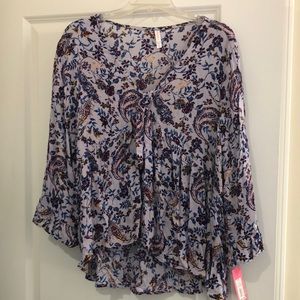 2xl Crepe womens blouse